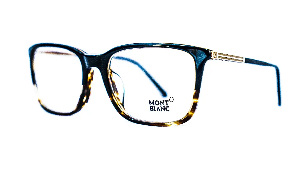 Monture Mont Blanc Homme Acétate Cerclées