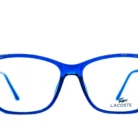 Lunette Lacoste homme bleue – Vue de face