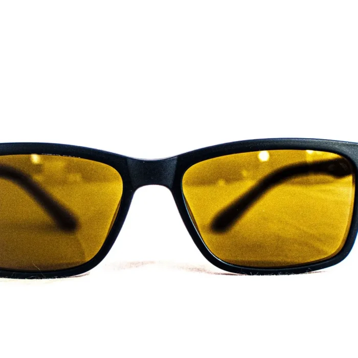 Lunette Polo Garden avec clip solaire – Vue de face Lunette Polo Garden avec clip solaire – Vue de face