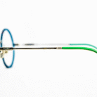 Monture Emilio Pucci verte et bleue – Vue femme Dakar