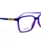 Vue de Profil monture violette Guess femme – Luxe Optique Dakar