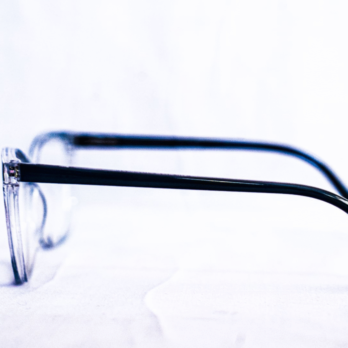 Monture Bloom papillon grise élégante – Dakar VDN