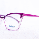 Lunette vue Bloom rose pastel femme – vue de profil
