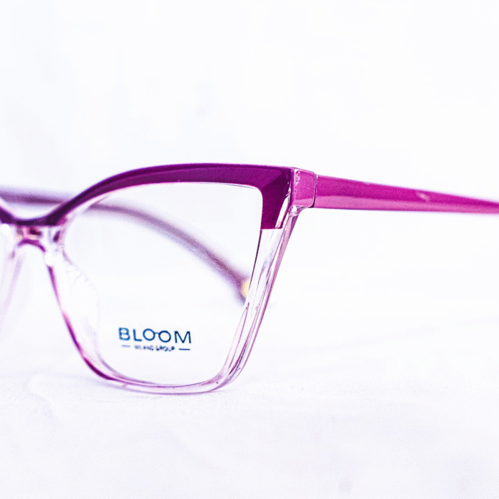 Lunette vue Bloom rose pastel femme – vue de profil