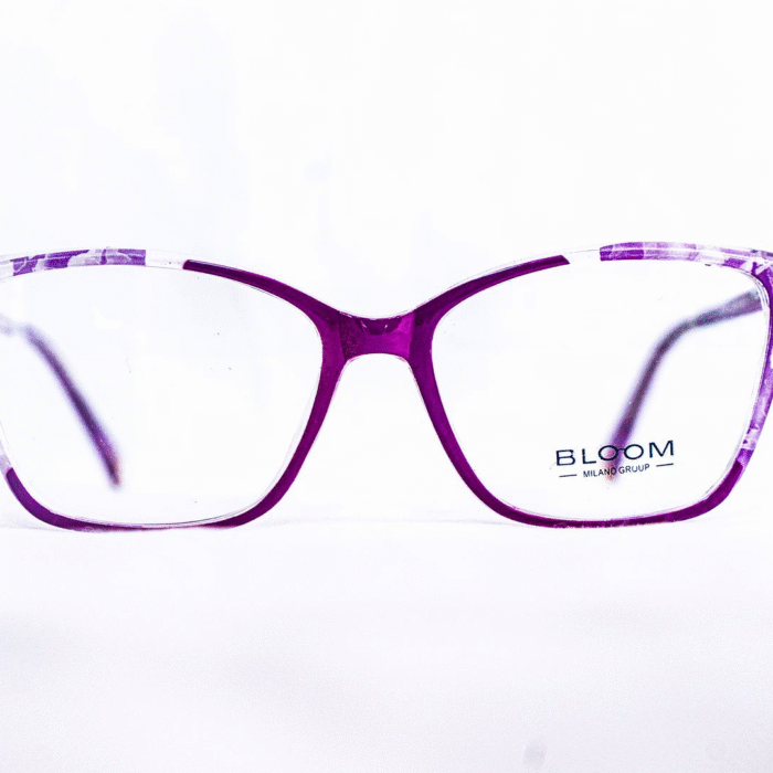 Monture femme Bloom rose – vue de face