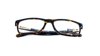 Monture Mont Blanc Homme Acétate Cerclées
