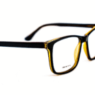 Lunette marron Dacchi – Vue profile – Luxe Optique