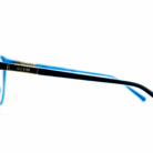 Monture Guess bleu et noire – Profil