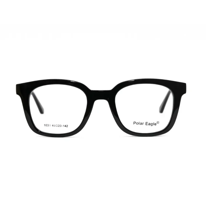 Vue de face – monture chic noir et dorée chez luxe optique.webp Vue de face – monture chic noir et dorée chez luxe optique.webp