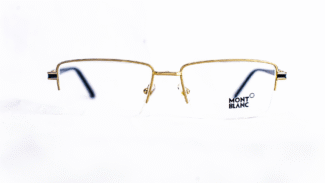 Monture Homme Mont Blanc semi-cerclée