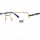 Mont Blanc rectangulaire métal – Luxe Optique