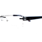 Lunette métal rectangulaire homme – Luxe Optique