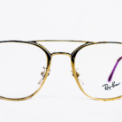 Lunette Ray-Ban aviateur dorée – Luxe Optique Dakar