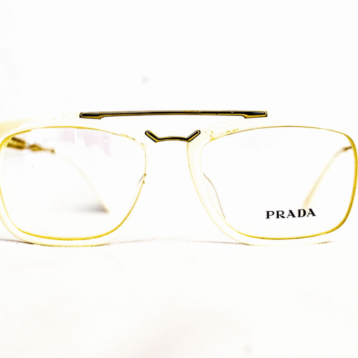 Monture Prada élégante – Vue de face Monture Prada élégante – Vue de face