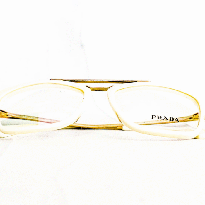 Lunette Prada métal – Vue latérale Lunette Prada métal – Vue latérale