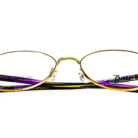 Monture ovale dorée Bali – Dakar VDN