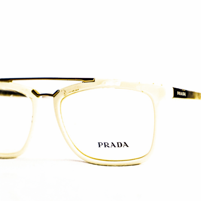 Lunette Prada blanche unisexe – Luxe Optique Dakar Lunette Prada blanche unisexe – Luxe Optique Dakar