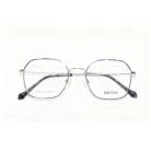 Lunette Dacchi ovale couleur argent et bleu clair.webp