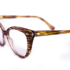 Monture Swarovski acétate femme – Élégance papillon