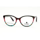 Lunette Bruno Botti papillon multicolore chez luxe optique.webp