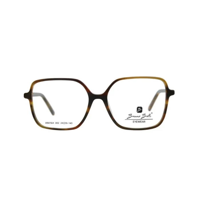 Lunettes Bruno Botti marron – Vue de face.webp Lunettes Bruno Botti marron – Vue de face.webp