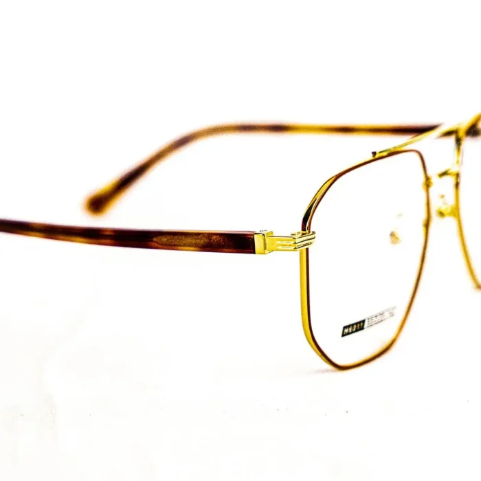 Vue de profil monture Bali métal léger Vue de profil monture Bali métal léger