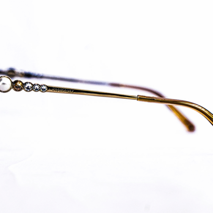 Monture élégante Swarovski dorée – VDN Dakar Mermoz Monture élégante Swarovski dorée – VDN Dakar Mermoz