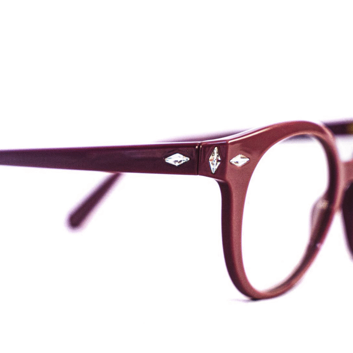 Monture élégante Swarovski rose femme Monture élégante Swarovski rose femme