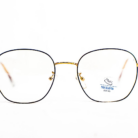 Vue de face lunette carrée Titanium – Luxe Optique