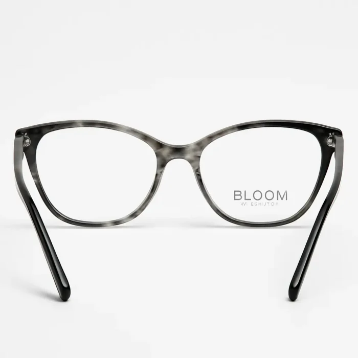 Monture Papillon Noir-Gris Bloom – Look féminin sophistiqué.webp Monture Papillon Noir-Gris Bloom – Look féminin sophistiqué.webp