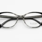 Monture papillon Bloom noire et grise pour femme-luxe optique dakar.webp