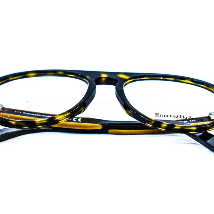 Monture ovale Ermenegildo Zegna épurée – Showroom Luxe Optique Mermoz