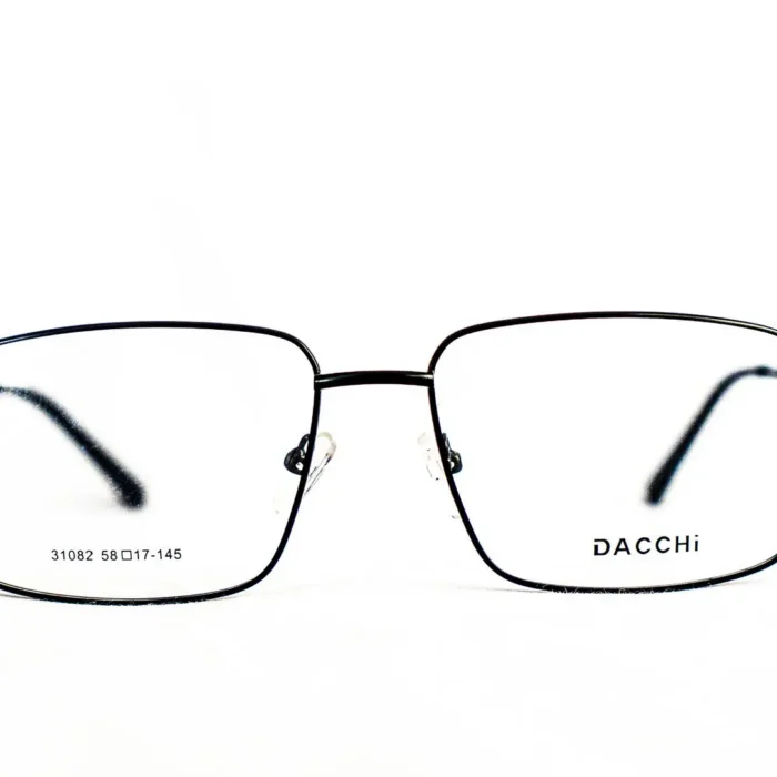 Lunette Dacchi noire pour homme – Vue de face Lunette Dacchi noire pour homme – Vue de face