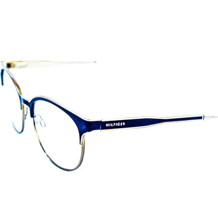Lunettes Tommy Hilfiger bleues tendance – Showroom Luxe Optique
