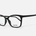 Monture Dacchi rectangulaire noire femme – Opticien Dakar.webp