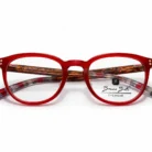 Lunette de vue Bruno Botti femme couleur rouge – Luxe Optique Dakar.webp