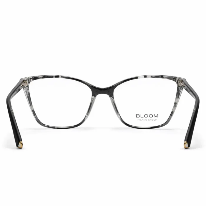 Monture papillon Bloom grise moderne – Optique Mermoz Dakar.webp
