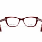 Monture papillon Dacchi rouge raffinée – Optique Mermoz Dakar.webp