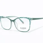 Monture Bloom ovale verte en acétate – Opticien Dakar VDN.webp