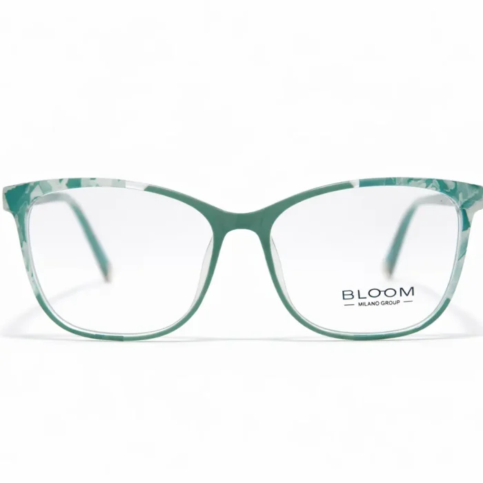 Lunette de vue Bloom femme ovale verte – Luxe Optique Dakar.webp