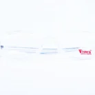 Lunette de vue Vivera homme géométrique blanc transparent – Luxe Optique Dakar