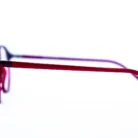 Monture Vivera fille en acétate rouge – Opticien Dakar VDN.webp