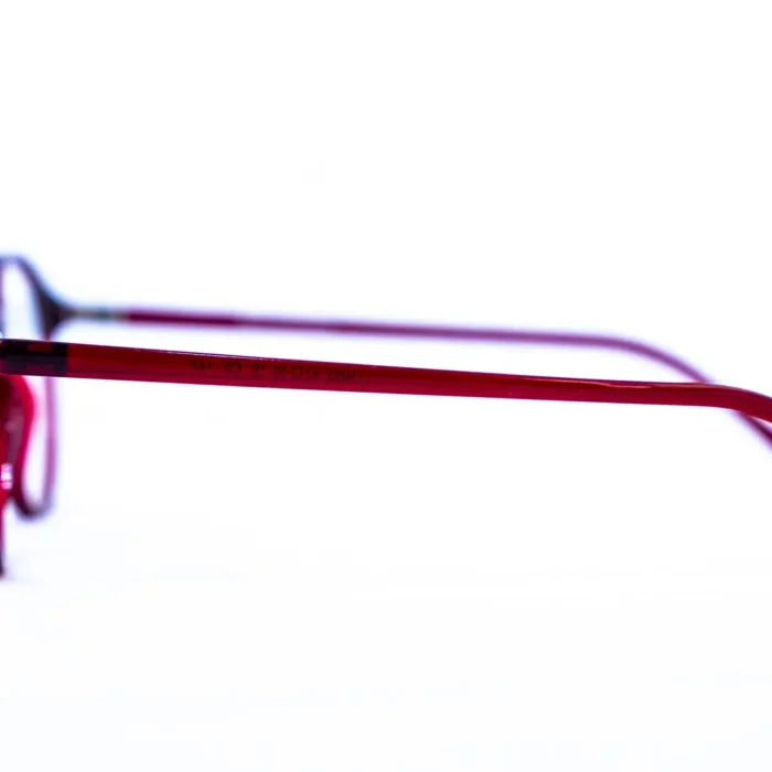 Monture Vivera fille en acétate rouge – Opticien Dakar VDN.webp