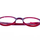 Lunette de vue Vivera fille rouge ovale – Luxe Optique Dakar.webp