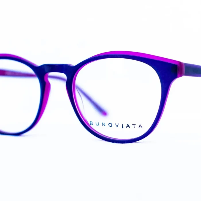 Monture Bunoviata violet style léger et confortable - luxe optique vdn.webp