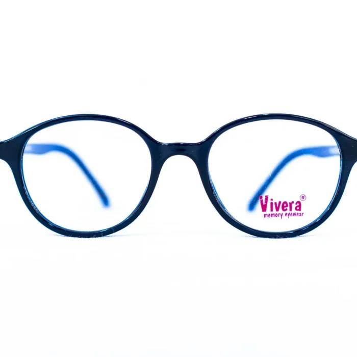 Lunette de vue enfant Vivera bleue – vue de face.webp