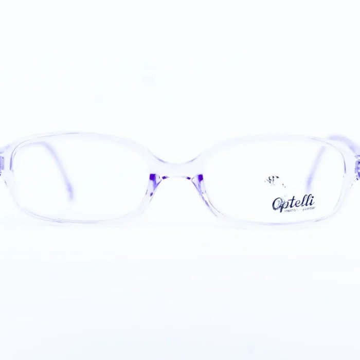 Lunette de vue enfant Optelli violette – vue de face.webp