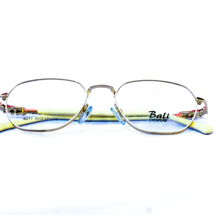 Lunette de vue fille Bali jaune – vue de face | Luxe Optique VDN.webp