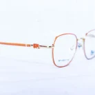 Lunette de vue enfant Bali orange – vue de face | luxe optique vdn