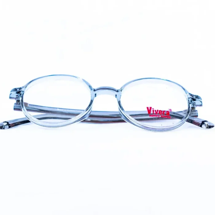 Lunette Vivera garçon ronde grise – usage quotidien | Boutique Luxe Optique.webp